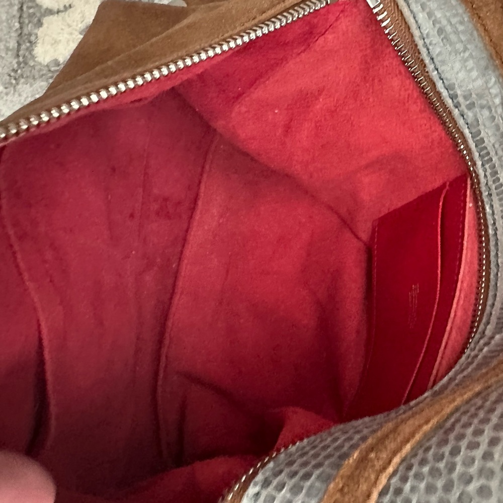 Hammitt Gray and Brown Crossbody Bag - Picture 4 of 6